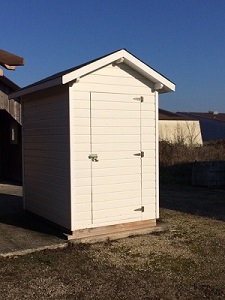 Cabanon de jardin réalisé par les CAP CB