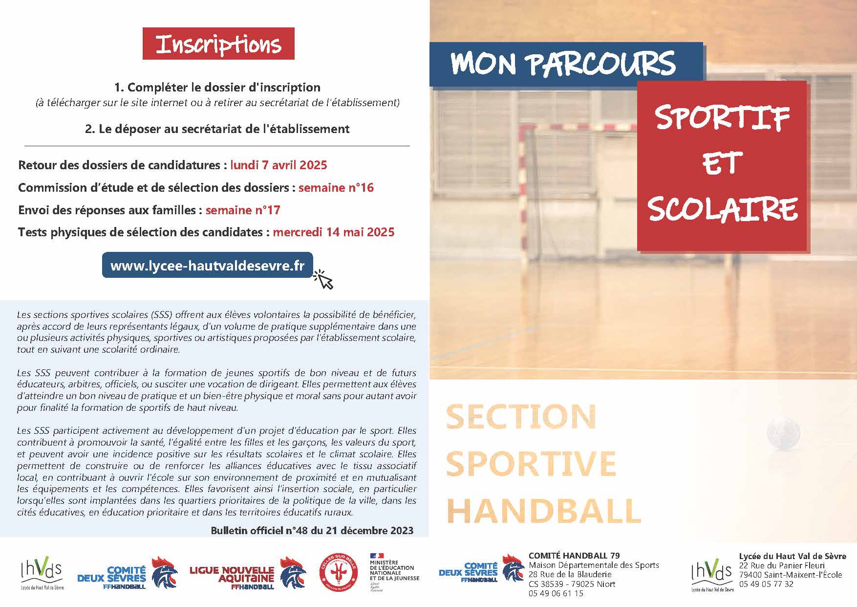 3 presentation section sportive fevrier 2025 Page 1